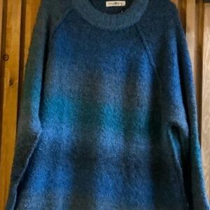 Natural Life Blue Gradient long Sweater